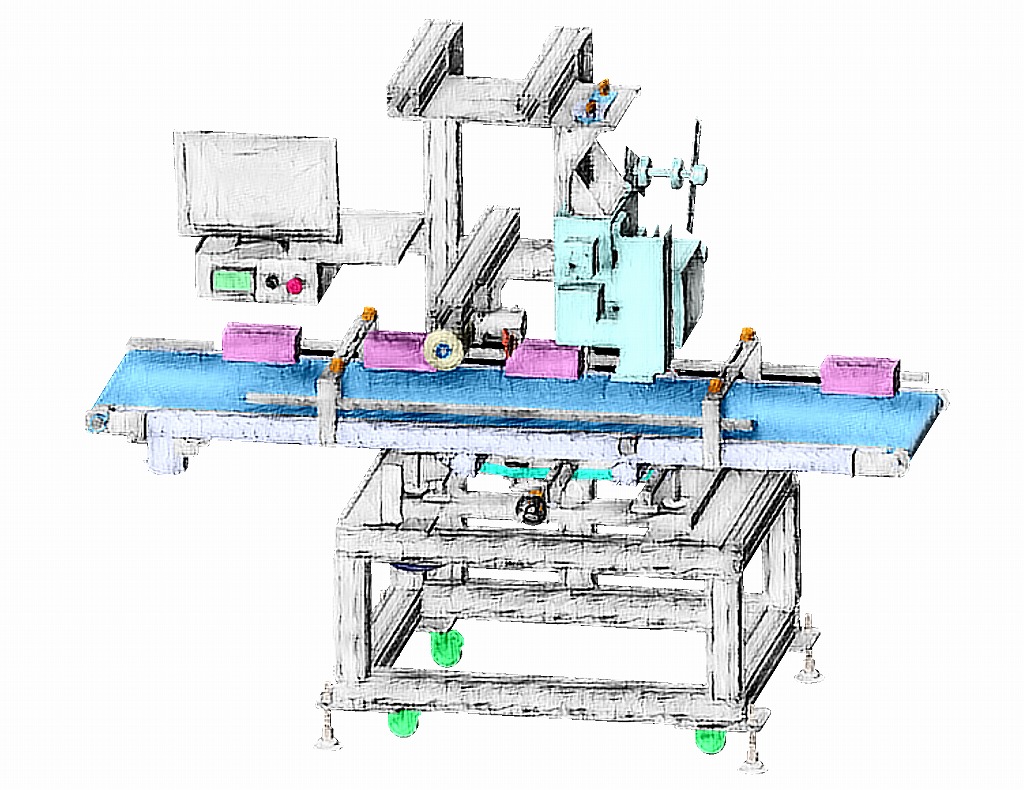 ラベル貼りコンベヤ-3